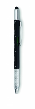 Logotrade promotional product picture of: Spirit level pen with ruler