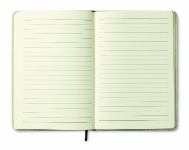 Logotrade promotional items photo of: A5 canvas notebook