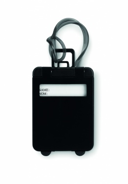 Logotrade promotional product image of: Luggage tags plastic