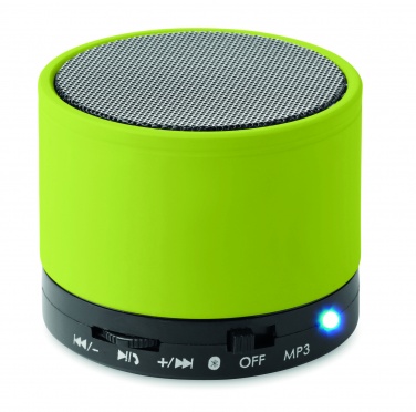 Logotrade promotional gift image of: Round wireless speaker