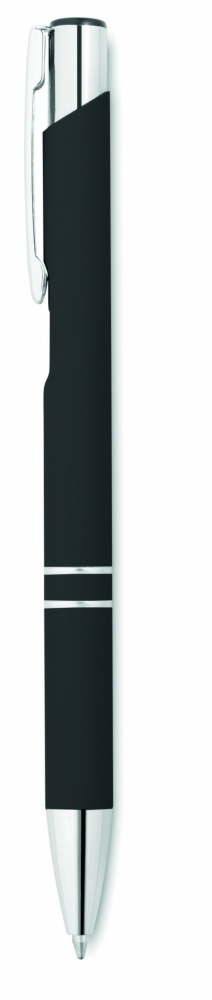 Logotrade promotional gift image of: Ball pen in rubberised finish