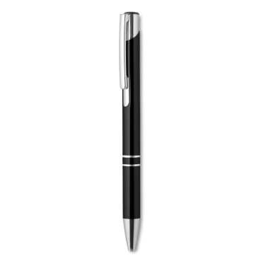 Logotrade business gifts photo of: Push button aluminium pen BERN