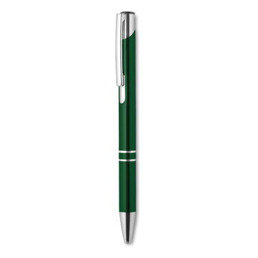Logotrade promotional gift picture of: Push button aluminium pen BERN