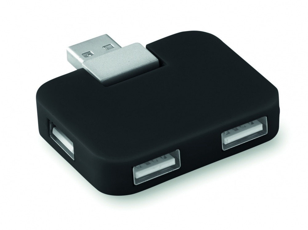 Logo trade promotional giveaways image of: 4 port USB hub