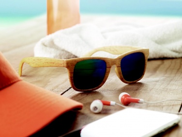 Logotrade business gifts photo of: Wooden look sunglasses MAARDU