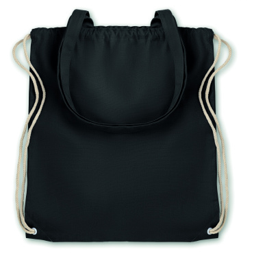 Logotrade promotional products photo of: 220gr/m² canvas 2 function bag
