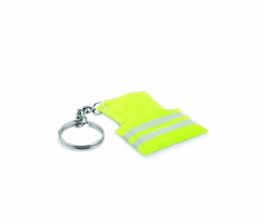 Logo trade promotional merchandise image of: Key ring with reflecting vest Jekabpils