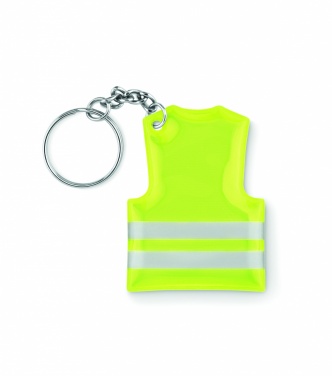 Logo trade promotional merchandise image of: Key ring with reflecting vest Jekabpils