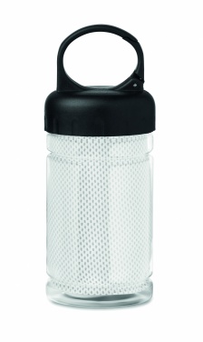 Logo trade promotional gift photo of: Cooling towel in PET bottle