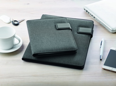 Logotrade corporate gift picture of: A4 folder with power bank