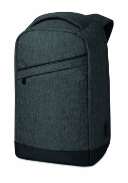 Logo trade promotional gifts image of: 2 tone backpack incl USB plug