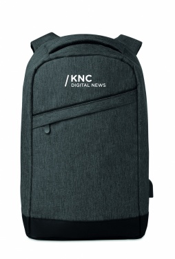 Logotrade promotional giveaways photo of: 2 tone backpack incl USB plug