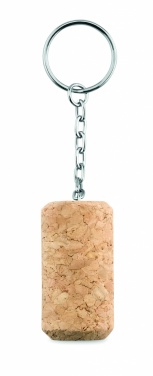 Logotrade advertising product picture of: Wine cork key ring Sigulda