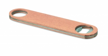 Logotrade promotional giveaway picture of: Wooden bottle opener