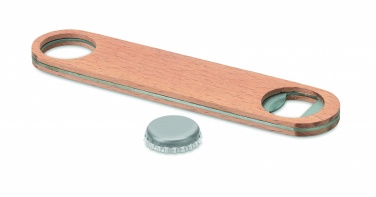 Logotrade corporate gift picture of: Wooden bottle opener