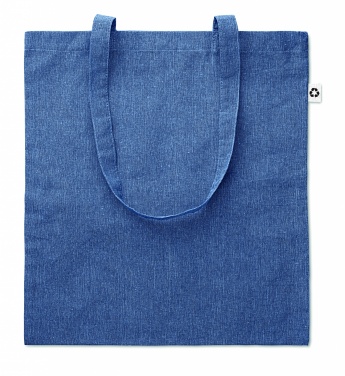Logo trade promotional giveaways image of: Shopping bag 2 tone 140 gr