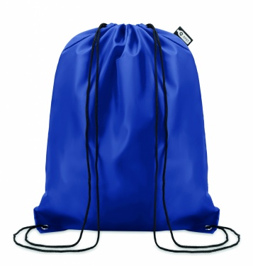 Logo trade promotional giveaways picture of: 190T RPET drawstring bag