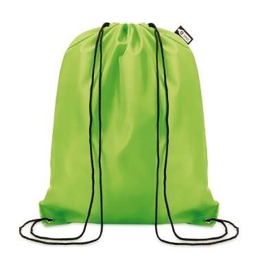 Logotrade advertising product picture of: 190T RPET drawstring bag