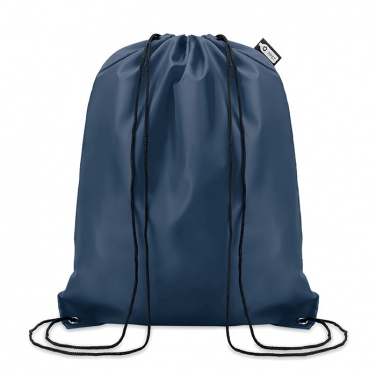 Logo trade promotional gift photo of: 190T RPET drawstring bag