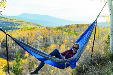Logo trade promotional giveaway photo of: Hammock with mosquito net