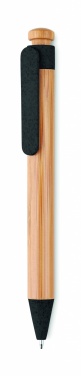 Logo trade promotional gift photo of: Bamboo/Wheat-Straw ABS ball pen