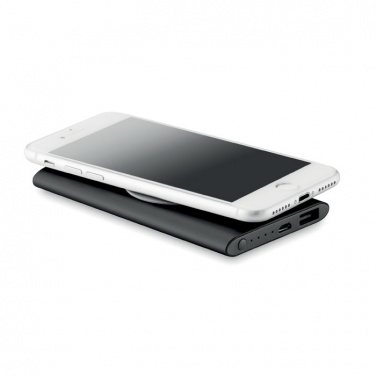 Logotrade promotional product picture of: Wireless Power bank 4000mAh