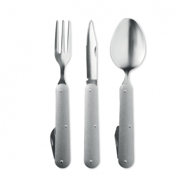 Logo trade business gift photo of: 3-piece camping utensils set