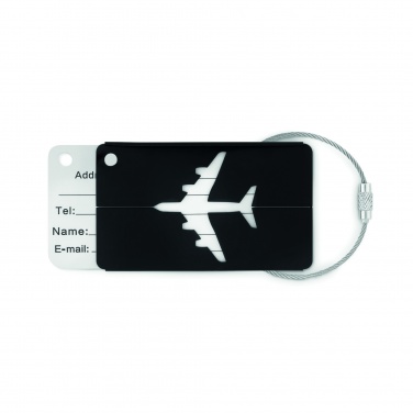 Logo trade promotional items picture of: Aluminium luggage tag