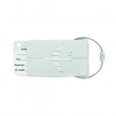 Logotrade promotional products photo of: Aluminium luggage tag