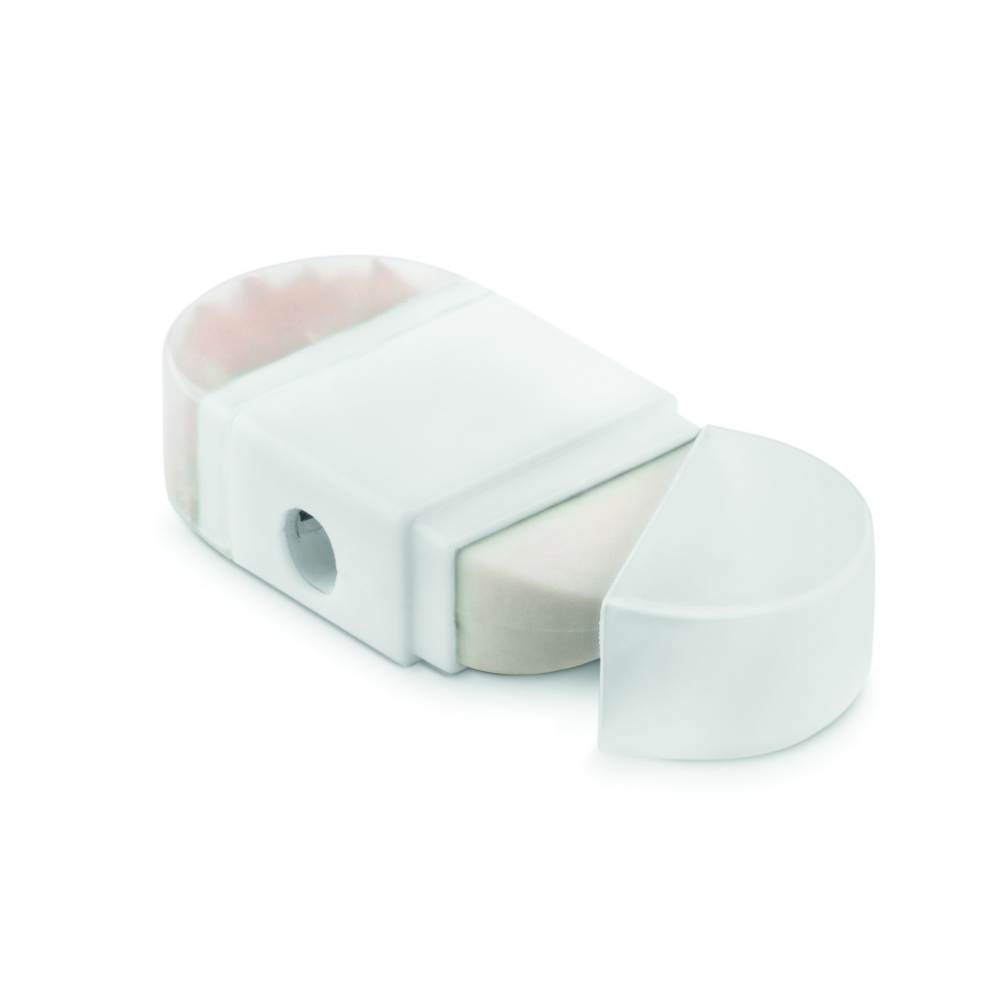 Logotrade promotional giveaway picture of: Sharpener and eraser