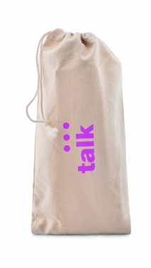 Logo trade promotional items image of: Tower game in cotton pouch