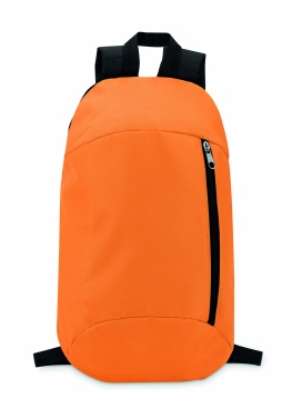 Logo trade promotional giveaways image of: Backpack with front pocket