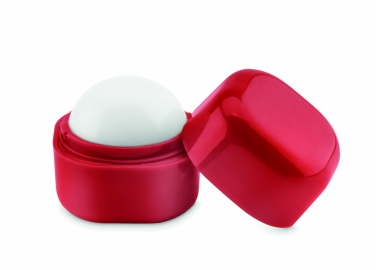 Logo trade advertising product photo of: Lip balm in cube box