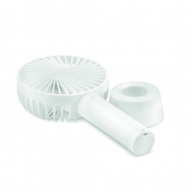 Logo trade promotional gifts picture of: USB desk fan with stand 