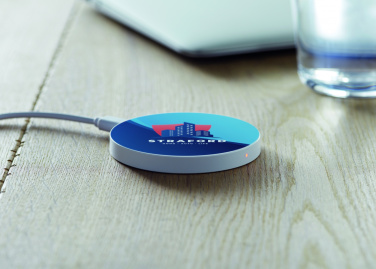 Logo trade promotional merchandise photo of: Wireless charger 5W