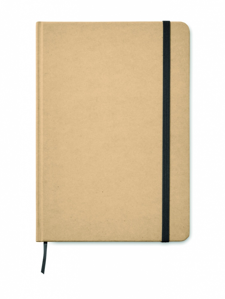 Logo trade advertising products image of: A5 recycled notebook 80 lined