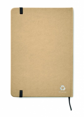 Logotrade business gift image of: A5 recycled notebook 80 lined