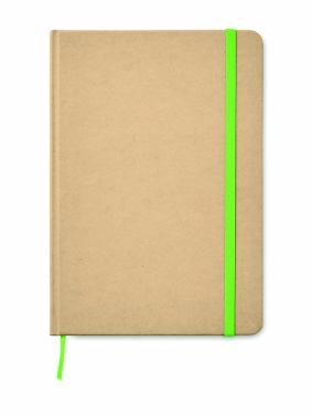 Logo trade promotional gifts picture of: A5 recycled notebook 80 lined