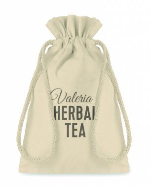 Logotrade promotional item image of: Small Cotton draw cord bag