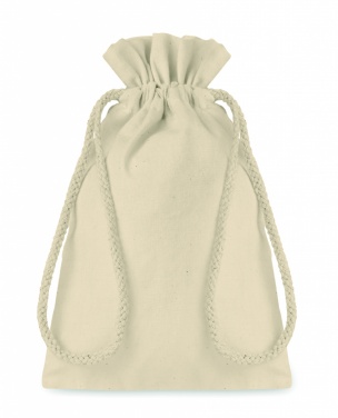 Logo trade advertising product photo of: Small Cotton draw cord bag