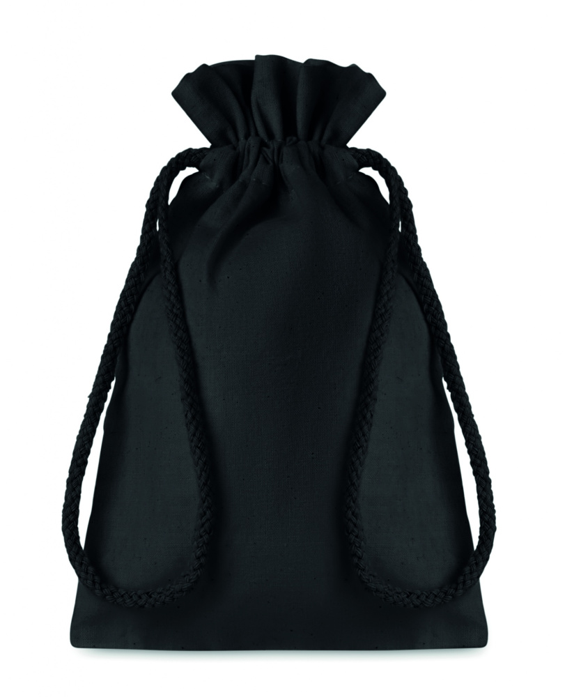 Logo trade promotional items picture of: Small Cotton draw cord bag