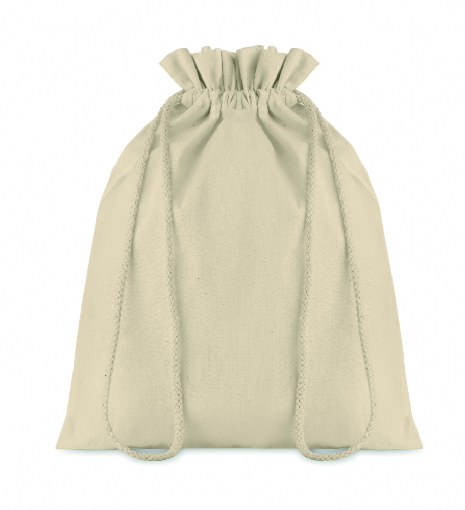 Logotrade promotional products photo of: Medium Cotton draw cord bag