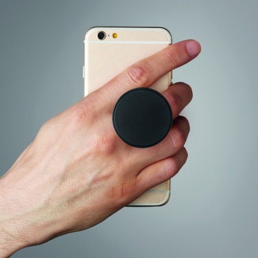 Logo trade promotional merchandise photo of: Round phone holder