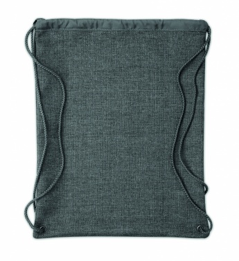 Logotrade advertising product image of: 1200D heathered drawstring bag
