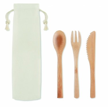 Logotrade promotional merchandise photo of: Bamboo cutlery set