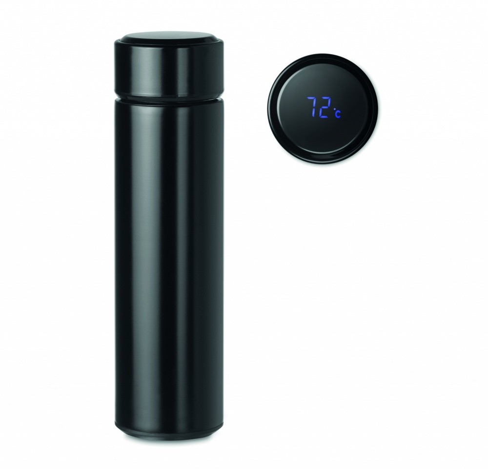 Logotrade advertising product image of: Bottle with touch thermometer