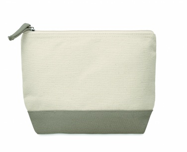 Logotrade promotional merchandise photo of: Bicolour cotton cosmetic bag