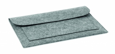 Logo trade promotional gifts picture of: 15 inch Felt laptop pouch
