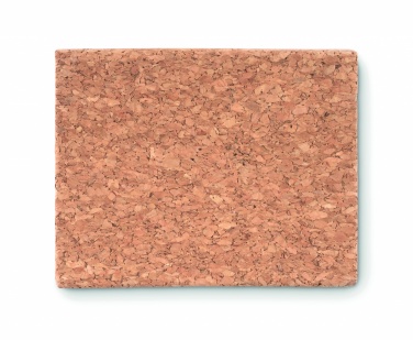 Logo trade advertising products picture of: Cork sticky note memo pad