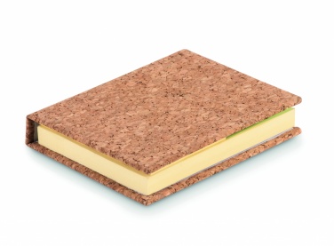 Logotrade corporate gift picture of: Cork sticky note memo pad